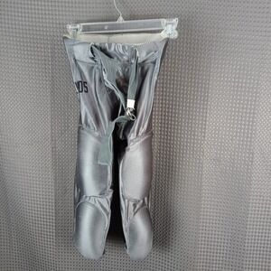 Legend Kids Padded Football Girdle Pants Gray Youth Medium Hip Thigh Knee Pads